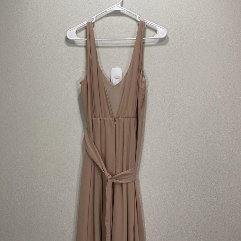 Show Me Your Mumu Jenn Maxi Dress dune‎ chiffon - Picture 4 of 12